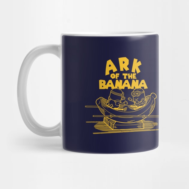 Ark of the Banana Funny Religious Biblical Cartoon by BoggsNicolas